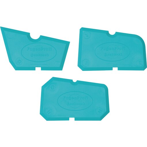 Fugenspachtel-Sets, Glättespachteln